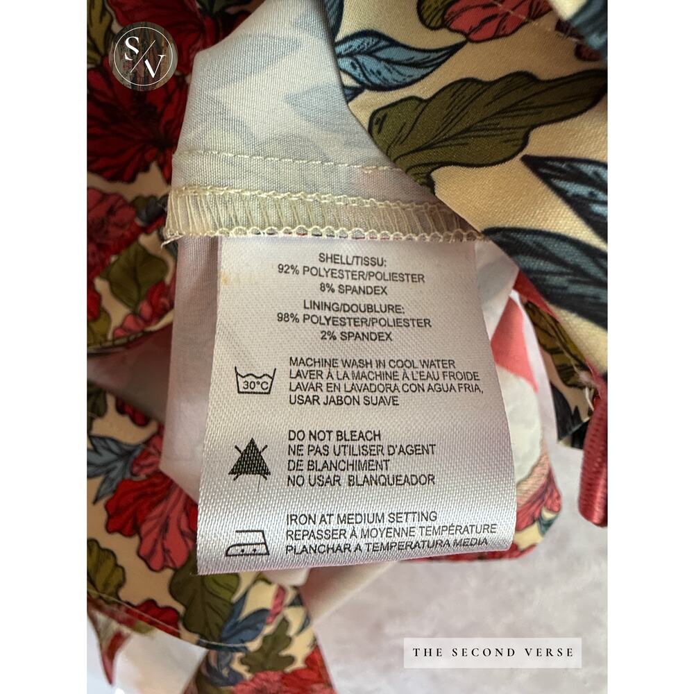 Sunset X Vine Mens Board Short Sleeve Buttondown & Shorts Set Floral Swim Beach - Picture 12 of 15